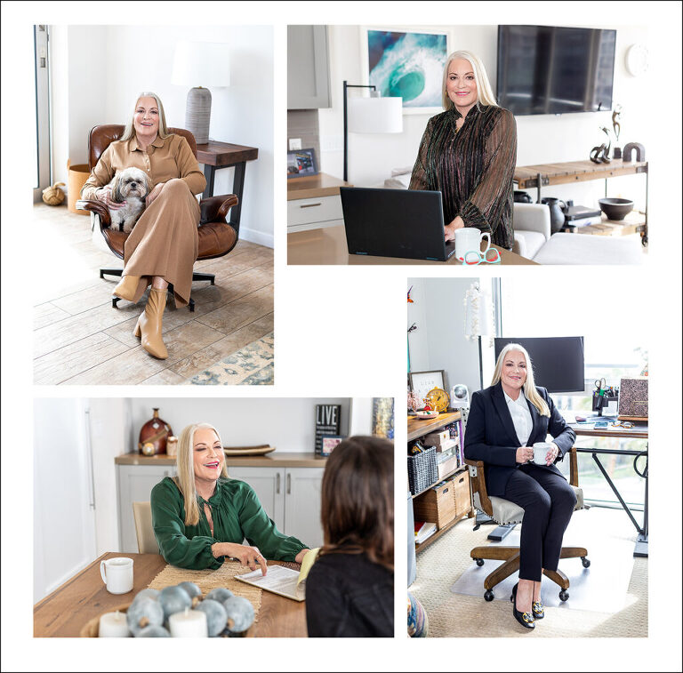 Brand photos of San Diego realtor Cheryl Mahoney by Sarah Morgan Photography