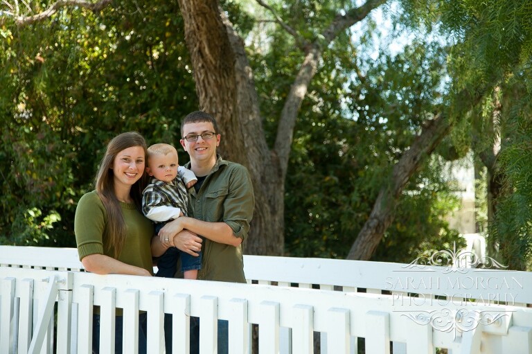 Schmit Family Portraits in Old Poway Park