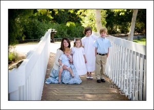 Whitfield Family Portraits in Old Poway Park