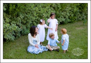 Whitfield Family Portraits in Old Poway Park