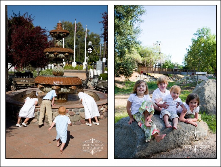 Whitfield Family Portraits in Old Poway Park