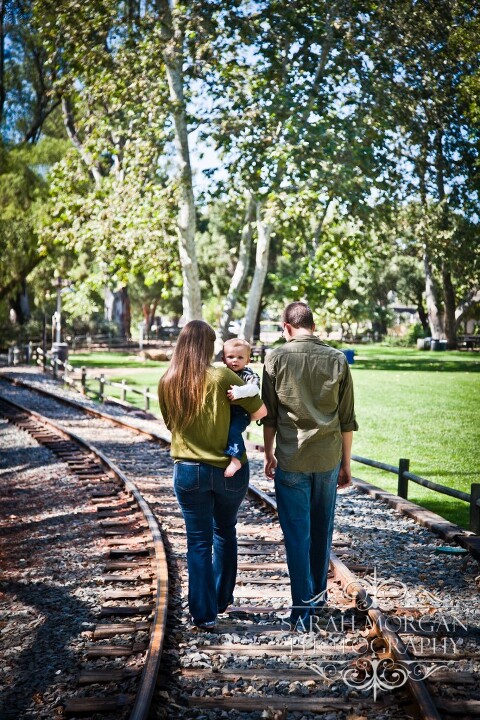 Schmit Family Portraits in Old Poway Park