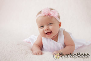 Baby Riley loves to entertain us with her giggles and smiles. So adorable.