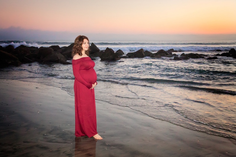 Nooshin & Caleb Maternity portrait