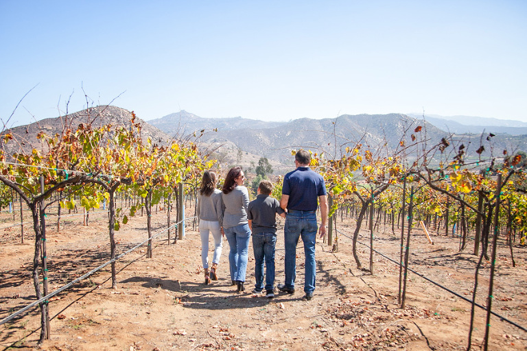 Rustemoglu Family Portrait at Ofilia Winery