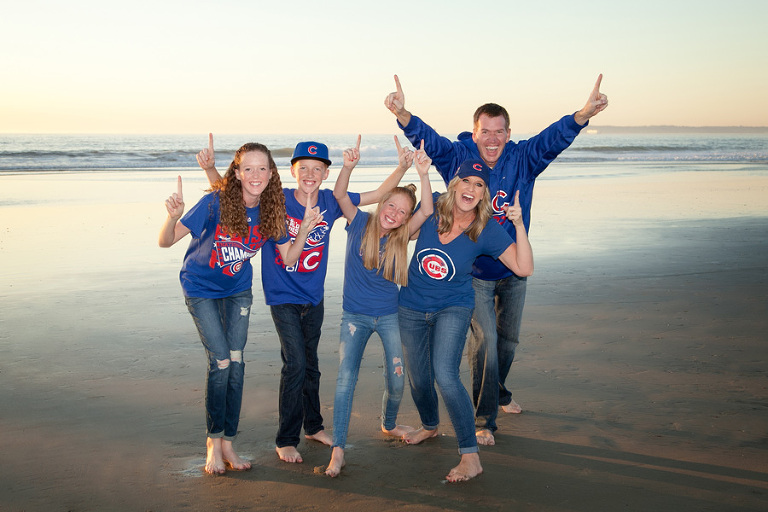 Shields family portrait ocean beach ca