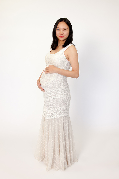 Qian maternity portraits
