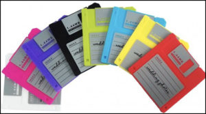 floppy disks to album