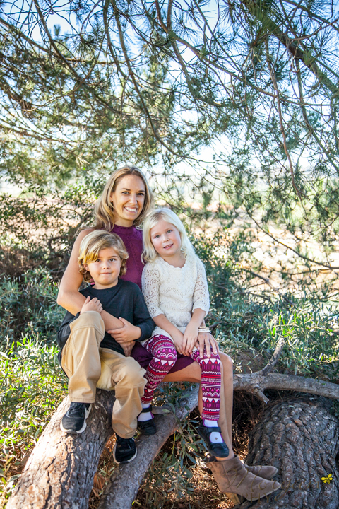 Perkins Family at Lake Poway