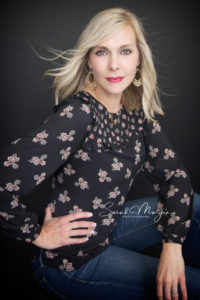 magazine style portrait of beautiful everyday woman