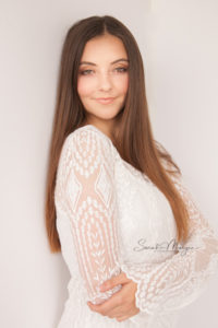 Contemporary Portrait of High School Senior Girl
